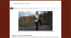 Desktop Screenshot of metrowesttaichi.com